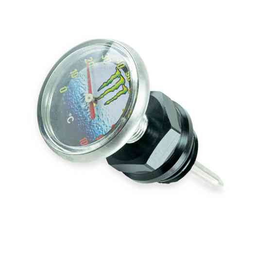 Щуп мопед Дельта, мотоцикл Альфа d=19mm L=62 чорний (+ датчик температури) олії Мукачево