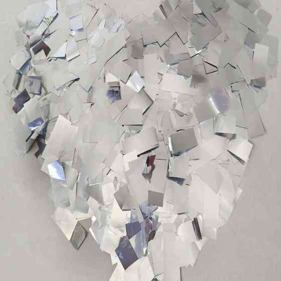 Метафан из фольги праздничный 800 г серебристый Киев