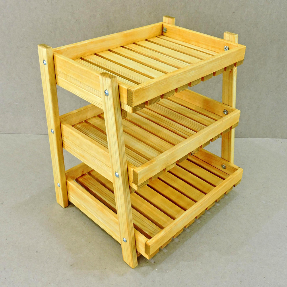 Етажерка для фруктів і овочів "Керрот" ваніль Миколаїв - фото 1