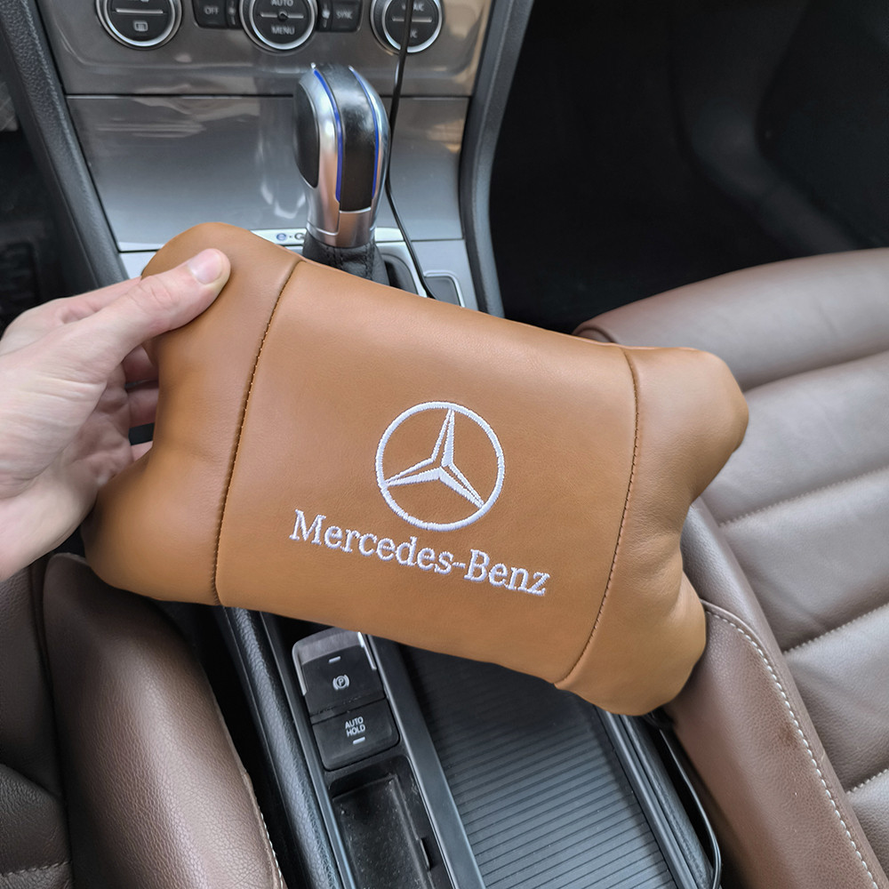 Декоративна подушка підголівник Mercedes-Benz, Подушка підголівник для водія, Автоподушки з логотипом ZX-74 Львів - фото 3
