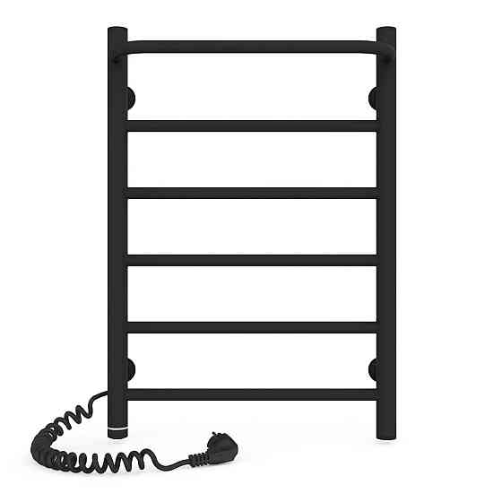 Электрический полотенцесушитель Laris Зебра ПРАЙМ ЧКЧ6 400Х600 Э черный S3 Л/П Киев