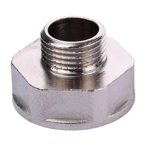 Перехідник 1/2''зовн х3/4''внутр нікель Харків - фото 1