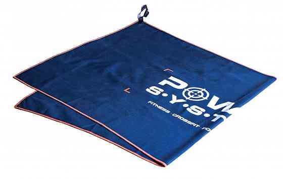 Рушник для фітнесу та спорту Power System PS-7005 Gym Towel (100*50см) Темно-синій Луцьк