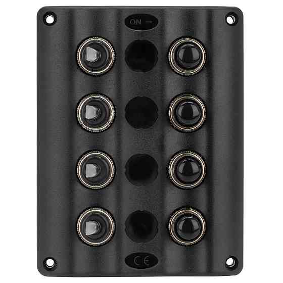 Панель на 4 перемикачі автомат 82х107мм HF60-044PN Черкаси