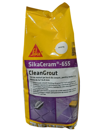 Затирка цементна для швів Sika Sikaceram-655 grey сірий 2 кг Киев