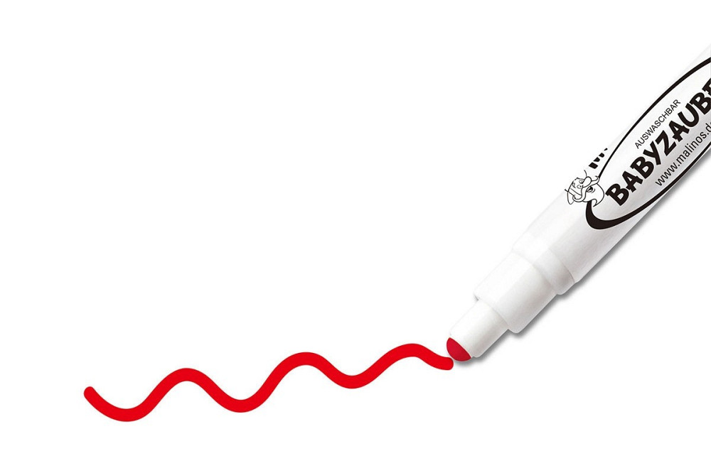 Фломастери для малюків MALINOS Babyzauber 10 шт + м'яка розмальовка, що миється Киев - изображение 7