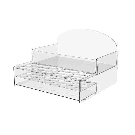 Підставка EKOSTAR для пробників і сашетів із акрила 250х220х150 Київ