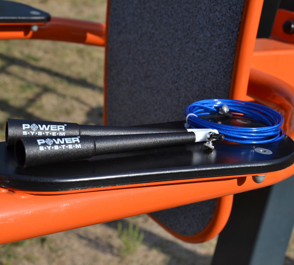 Скакалка швидкісна Power System PS-4033 Crossfit Jump Rope Blue (2,8m.) Каменское - изображение 4