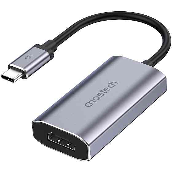 Перехідник USB 3.1 Type-C M - HDMI F, 0,15m 8K 60Hz Choetech чорний Вінниця