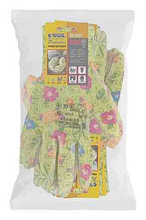 MASTERTOOL Рукавички безшовні трикотажні MASTERTOOL "Хризантема" з поліуретановим покриттям дол Коломия