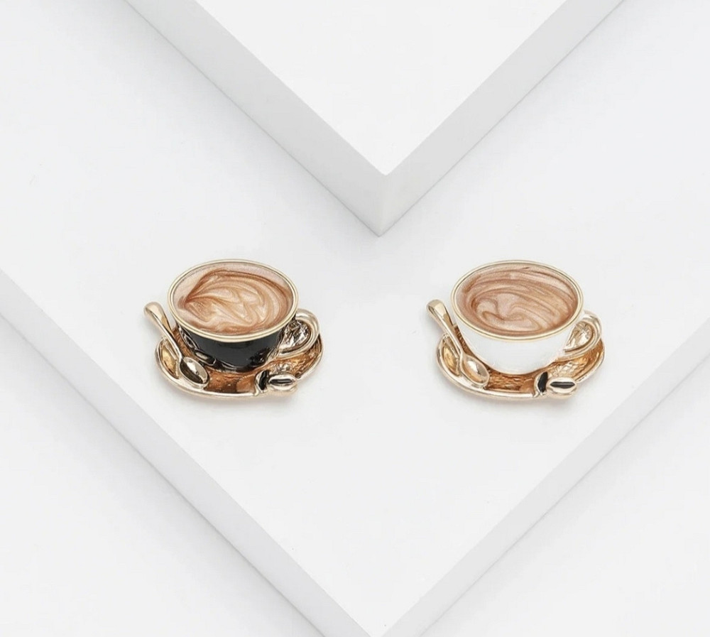 Брошка "Горнятко кави" Сміла - фото 1