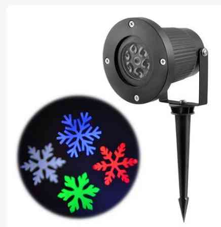 Лазер диско фонарь новогодний 326-1 (1 изображение) проектор Винница