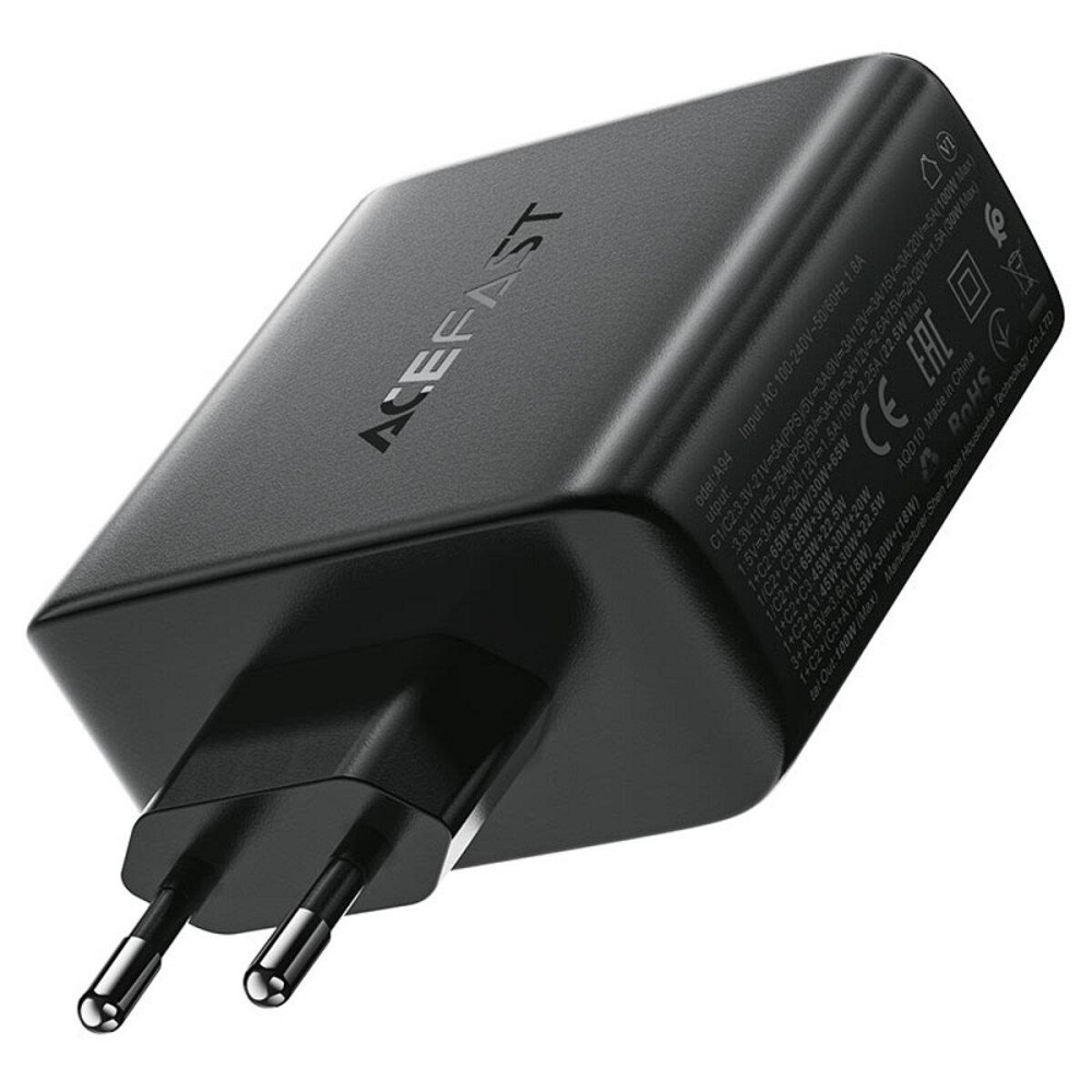 Сетевое зарядное устройство ACEFAST A94 PD100W GaN charger Black 6974316283133 Одесса - изображение 3