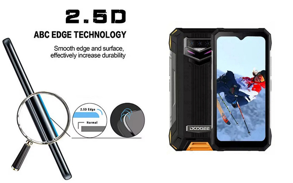 Захисне скло ArmorGlass для Doogee S89, S89 Pro – стійке до подряпин та ударів Київ - фото 2