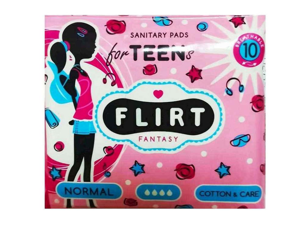 Прокладки гігієнічні 10 шт4 кр. (Cottoncare) ТМ FANTASY FLIRT Київ - фото 1