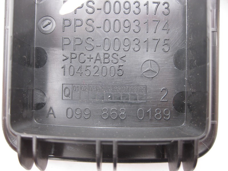 Mercedes-Benz  A0998680189 9051 Заглушка в задній полиці чорна E-Class W213 Одесса - изображение 3