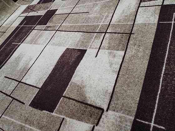 Килимова доріжка, низька ціна, повсть, колір: Кава, Ширина 120 см. Кам'янське