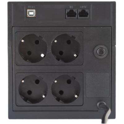 Пристрій безперебійного живлення Powercom RPT-2000AP LCD SCHUKO Вінниця - фото 3