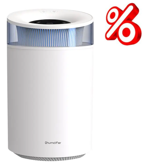 Ультразвуковой увлажнитель воздуха Doctor-101 Moonlight 3-в-1 на 2.5л с ночником и аромаслотом. Бесшумный USB Днепр - изображение 1