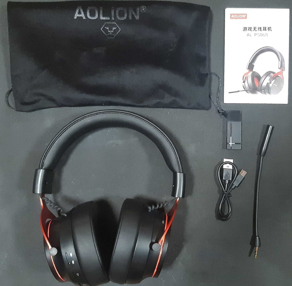 Aolion Al p-5068 Игровая беспроводная гарнитура 5.8g, 7.1 звук Харьков - изображение 3