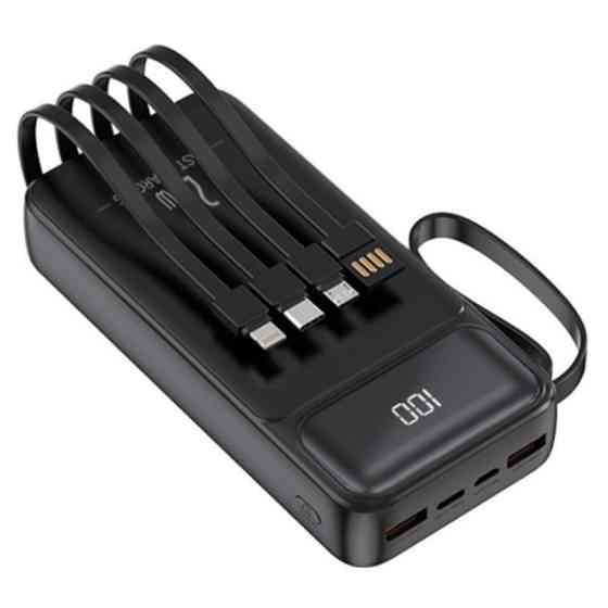 Павербанк 20000 mAh WUW Y200 PD 22.5W быстрая зарядка черный power bank повербанк Одесса
