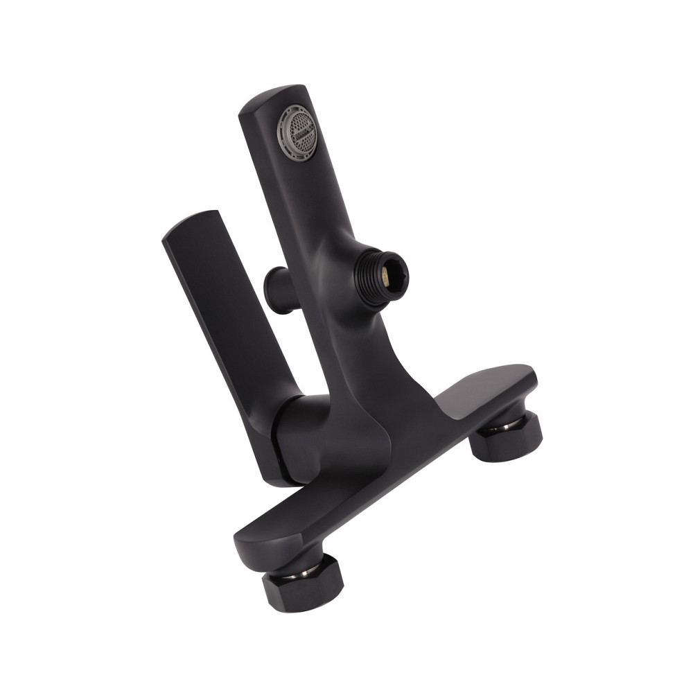 Змішувач для ванни Qtap Slavonice QTSLA259BLM45918 Black Matt Київ - фото 3