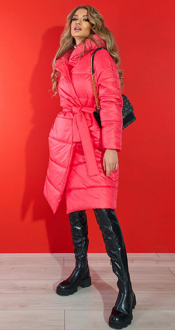 Стьобане легке пальто Київ - фото 4