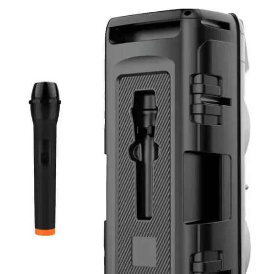 ZQS2801 Портативна Bluetooth колонка 20 Вт, 2x8", 4500 мАг, пульт ДК, мікрофон, музика скрізь Одеса