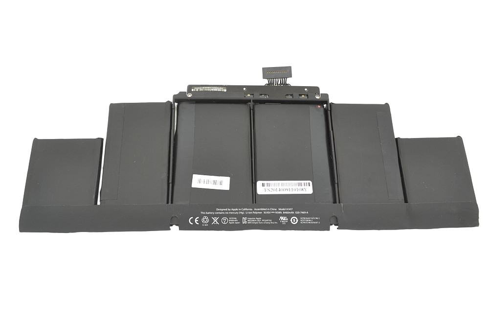 Аккумулятор для ноутбука Apple A1417 MacBook Pro 15-inch Retina A1398 10.95V Black 8460mAh Orig Винница - изображение 4