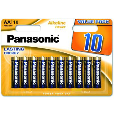 Батарейка Panasonic LR06 Alkaline Power * 10 (LR6REB/10BW) Вінниця - фото 1