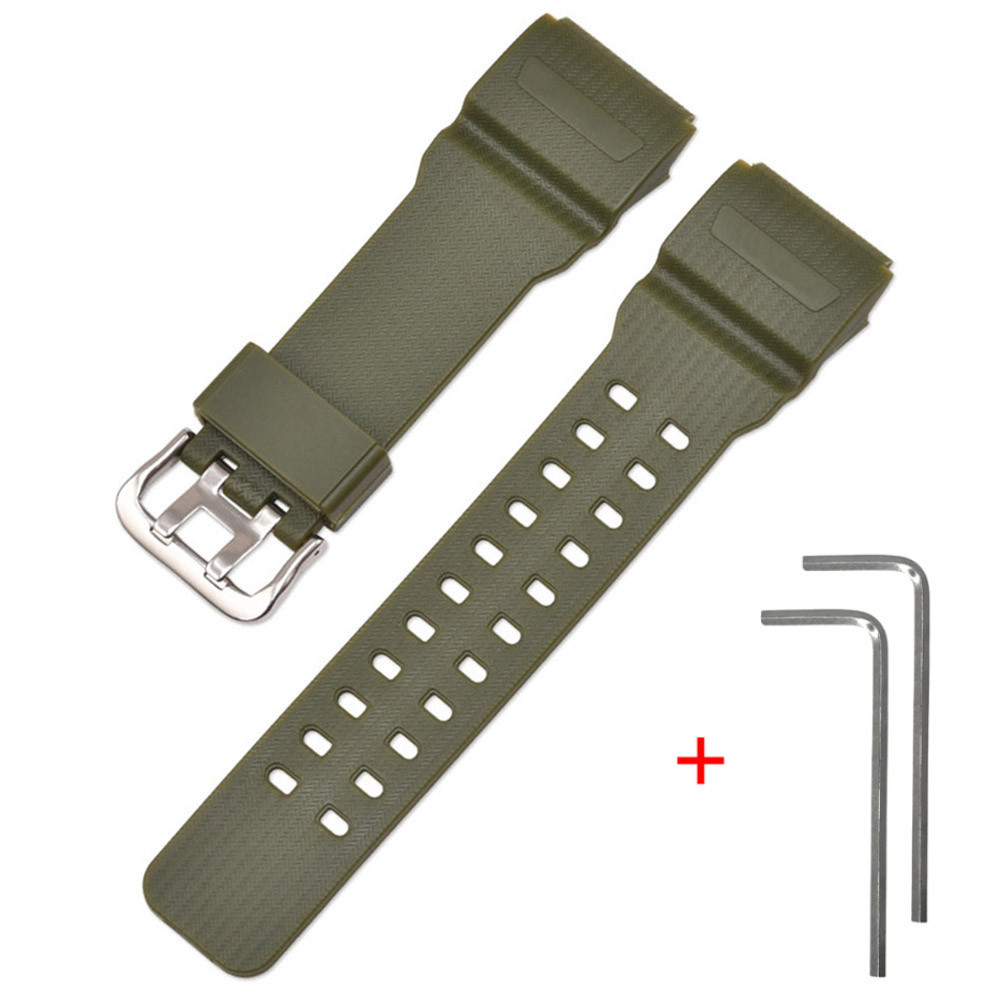 Ремешок для Casio G-Shock GG-1000/GWG-100/GSG-100 Army Green SI SBR Киев - изображение 1