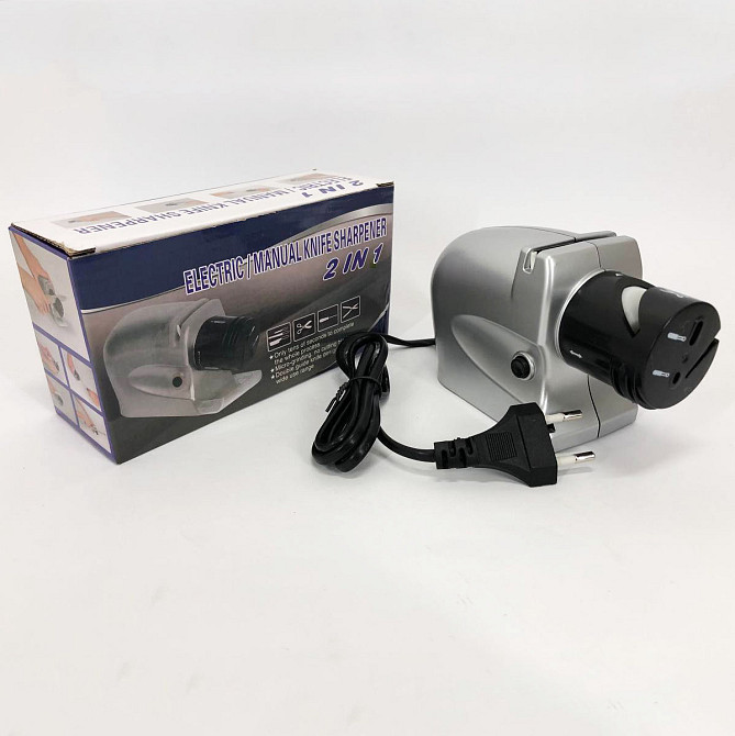Мощная электрическая точилка для ножей, Мини точильный станок, Точилка для заточки ножей FG-95 Львов - изображение 5