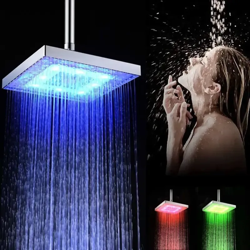 Насадка для душа с LED подсветкой RGB LED SHOWER Светодиодная Лейка Коломыя - изображение 2