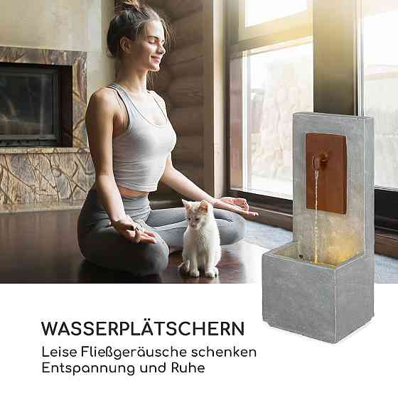 Светодиодный фонтан Милоса в помещении и на открытом воздухе 5 м кабельный цемент (Германия, читать описание) Ровно