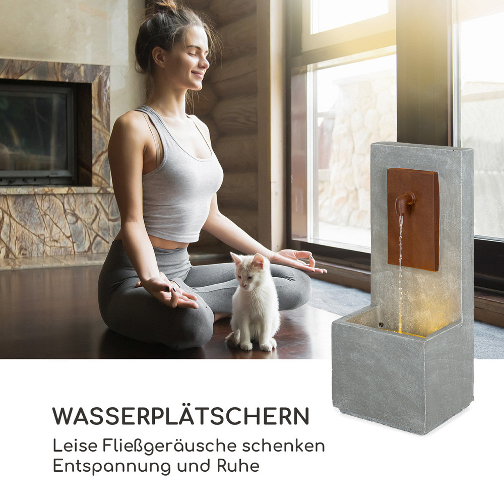 Светодиодный фонтан Милоса в помещении и на открытом воздухе 5 м кабельный цемент (Германия, читать описание) Ровно - изображение 4