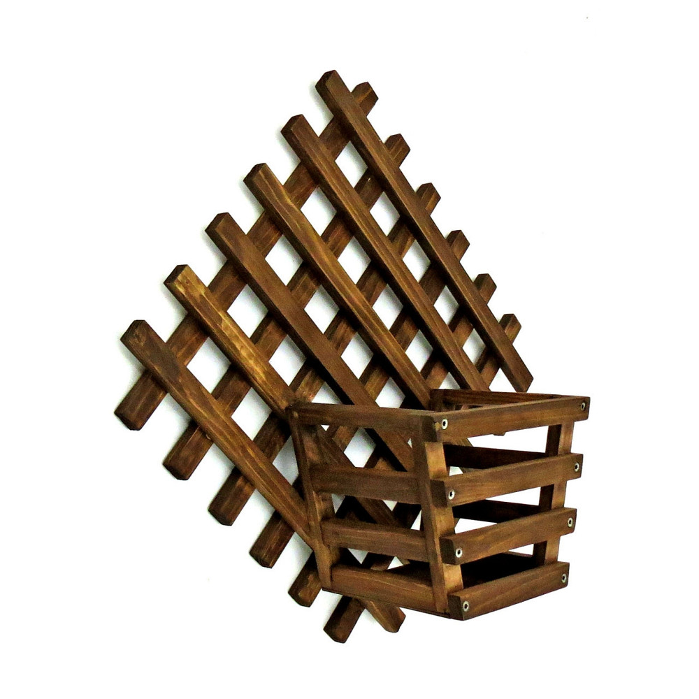 Полка настенная для цветов 