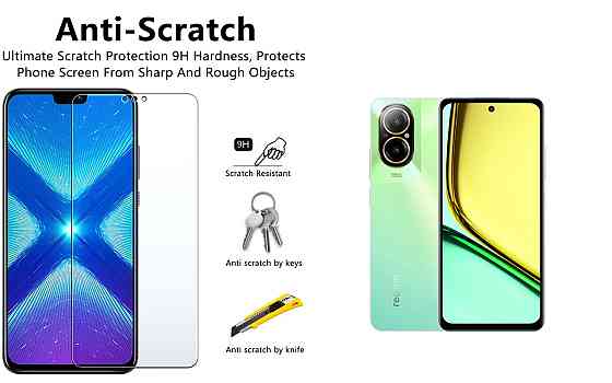 Защитное стекло NeoGlass для Realme C67 4G, Realme C67 5G – ультрапрозрачное и устойчивое Киев