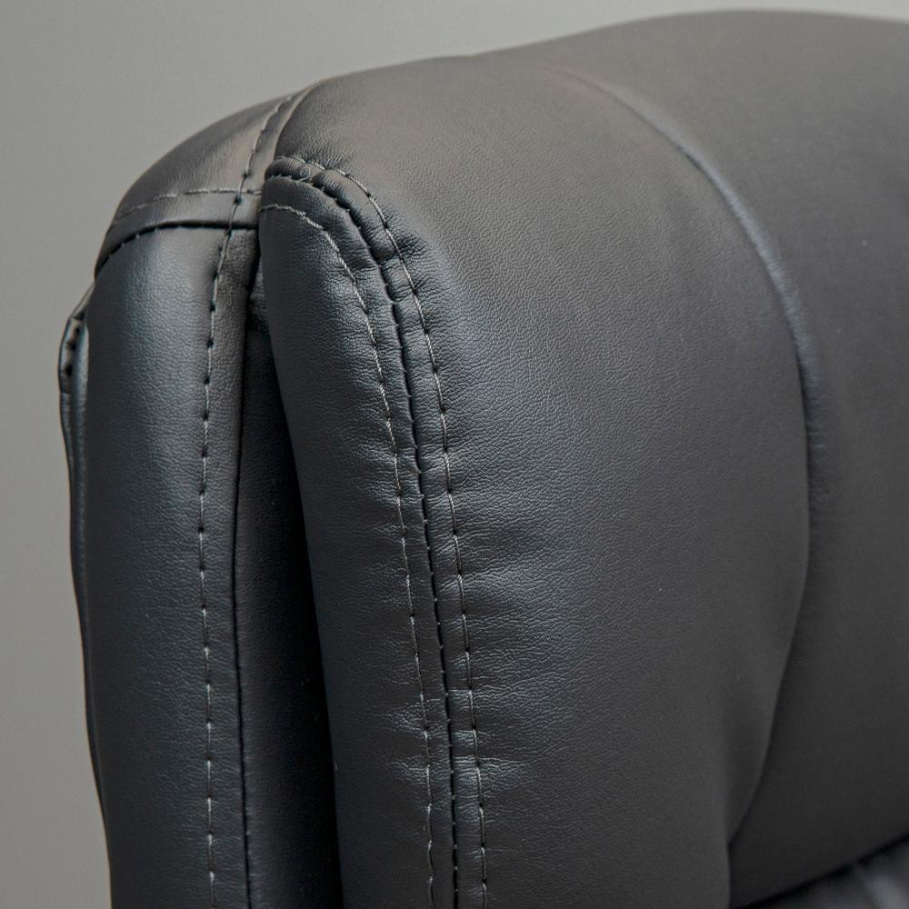 Офісне крісло керівника ManhattanDesign Хром MultiBlock М-3 Натуральна шкіра Lux Madras Італія Black (Прогумовані колеса) Днепр - изображение 10