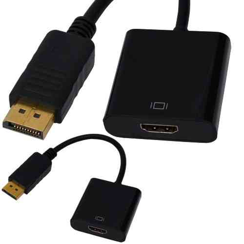 Перехідник , штекер Display Port - гніздо HDMI, з кабелем 0,2 м Полтава