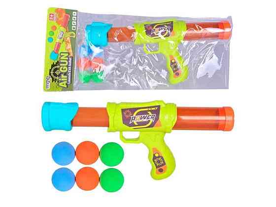 Полотенце разноцветные 6 поролоновых шаров арт.777-1 салатовый ТМ 7TOYS Киев