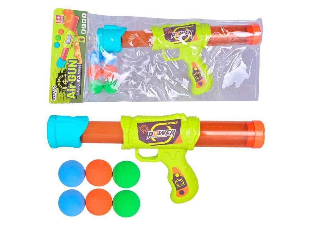 Полотенце разноцветные 6 поролоновых шаров арт.777-1 салатовый ТМ 7TOYS Киев - изображение 1