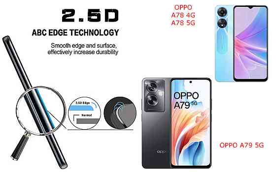 Захисне скло ArmorGlass для OPPO A78 4G, A78 5G, OPPO A79 5G – стійке до подряпин та ударів Київ