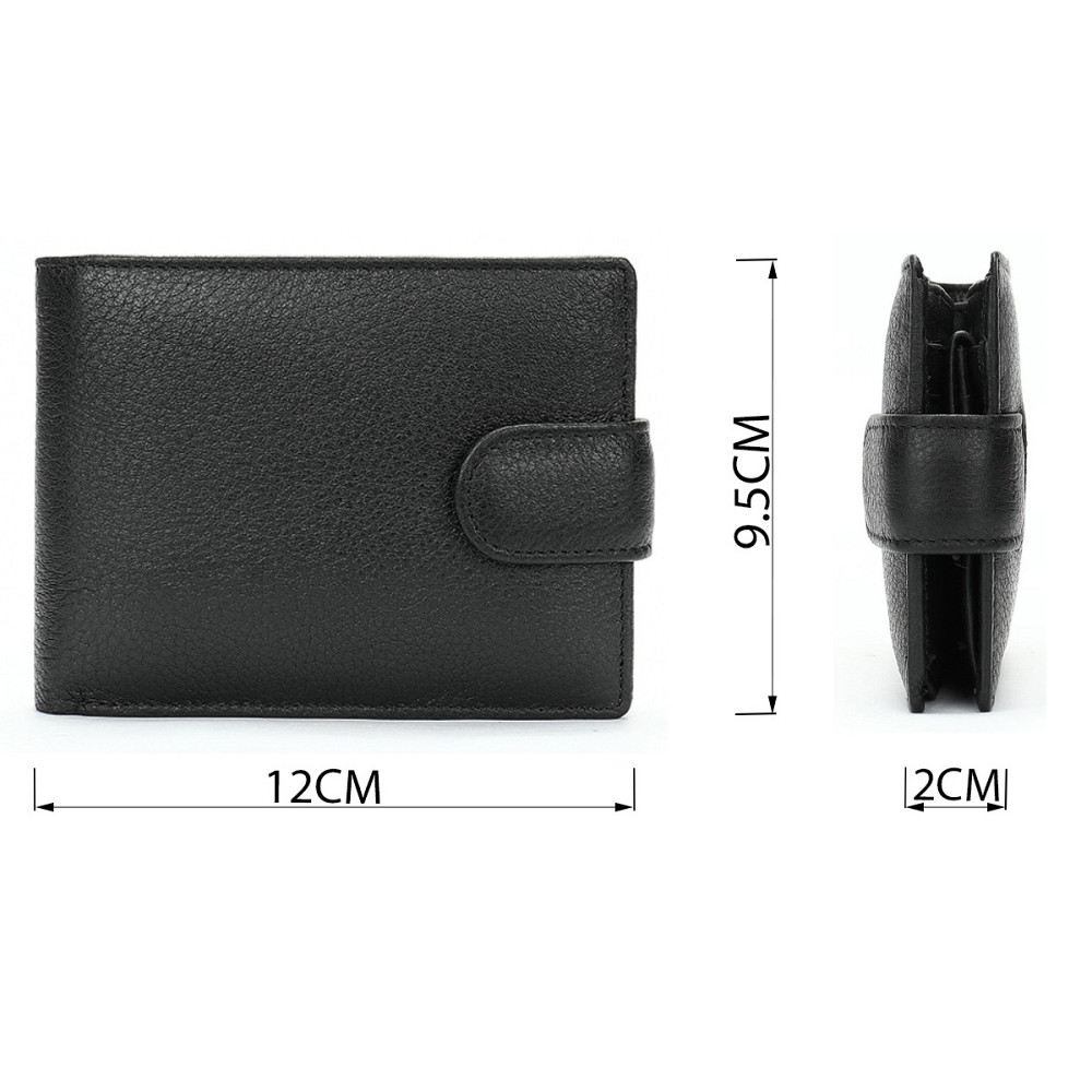 Портмоне чоловіче Vintage 20041 Чорне Київ - фото 3