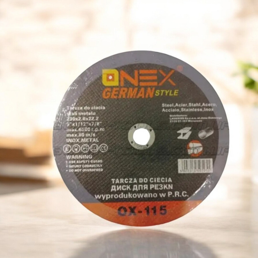 Диск відрізний для металу 230 х 2,0 з 22.2 Одеса - фото 1