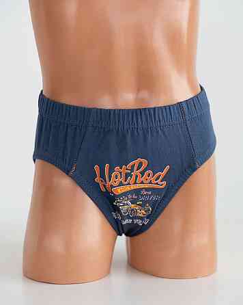 Трусики дитячі на хлопчика — Hotrod (5 шт. в уп) Nicoletta 30910 6-7 Київ