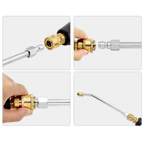 Насадка угловая для моек высокого давления 90град 170мм 1/4, быстросъемная Вінниця