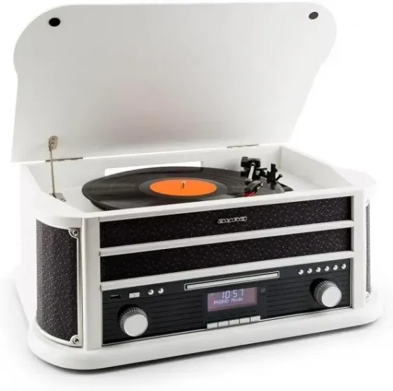 Проигрователь Auna Belle Epoque 1908 DAB biały Киев