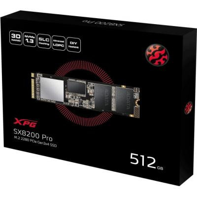 Накопитель SSD M.2 2280 512GB ADATA (ASX8200PNP-512GT-C) Винница - изображение 7