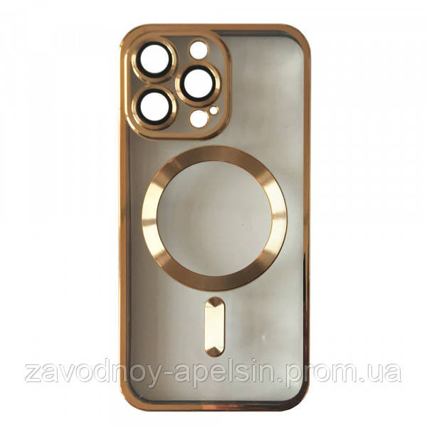 Iphone 13 Pro Max Чохол Захист камери магніт Chrome Gold (золото) Одеса - фото 1