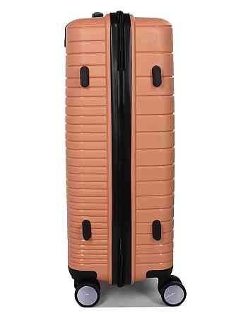 Валіза поліпропіленова MADISSON 33703 середня 66 см золотисто-рожева Київ